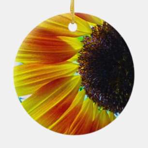 Sunflower Ceramic Tree Decoration