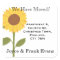 sunflower change of address stickers cards