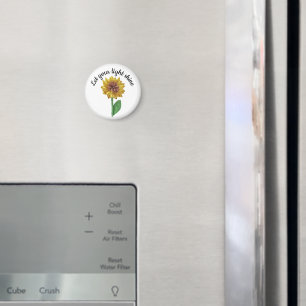 Sunflower christian magnet