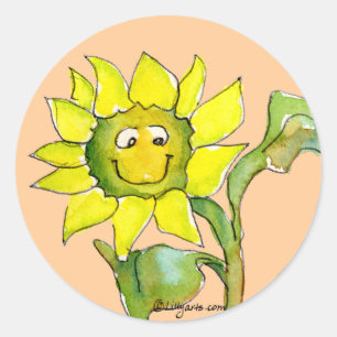 Sunflower Clipart Sticker 8