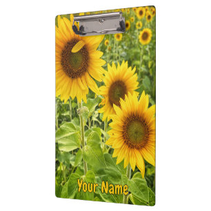 "Sunflower" Clipboard