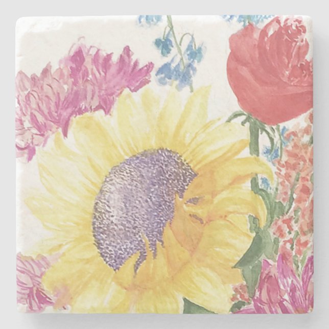 Sunflower Coaster (Front)