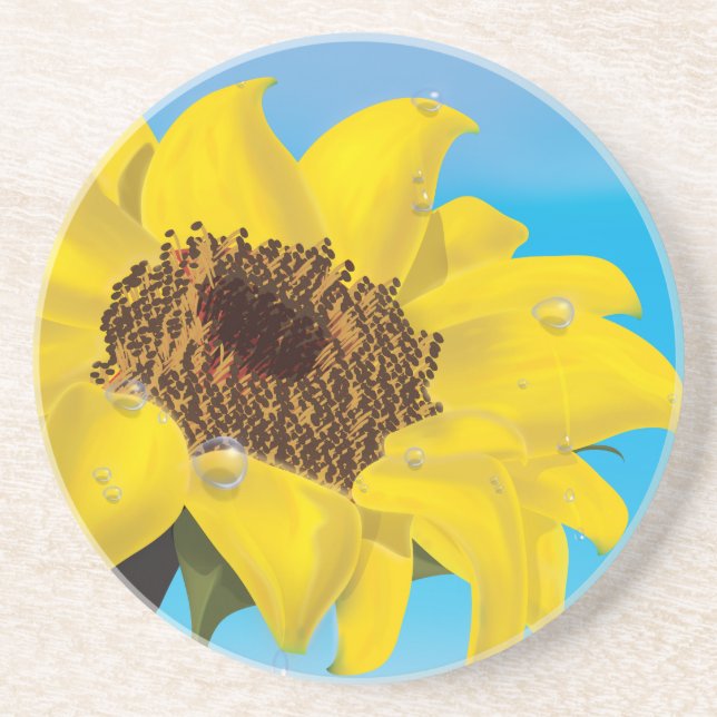 Sunflower Coaster (Front)