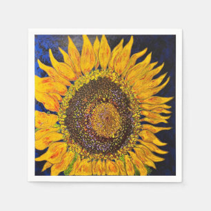 Sunflower Cocktail Napkins