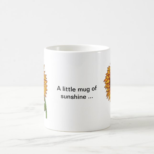 Sunflower Coffee Mug (Center)