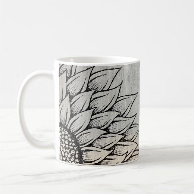 Sunflower Coffee Mug (Left)