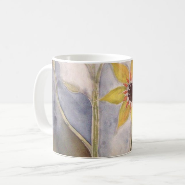 Sunflower Coffee Mug (Front Left)