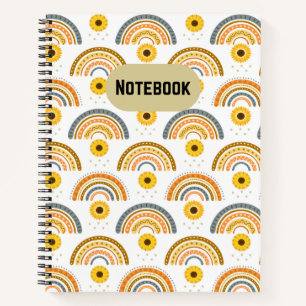 Sunflower Collection: Spiral notebooks