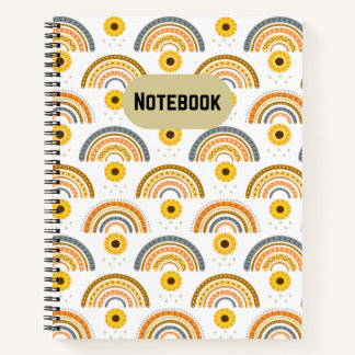 Sunflower Collection: Spiral notebooks