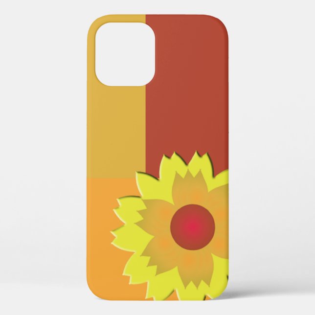 Sunflower Colour Block Case-Mate iPhone Case (Back)