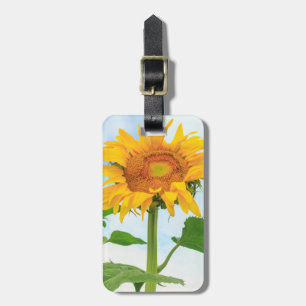 Sunflower, community garden, Moses Lake, WA, USA Luggage Tag