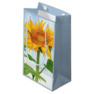 Sunflower, community garden, Moses Lake, WA, USA Small Gift Bag