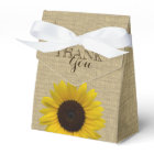 Sunflower Country Burlap Print