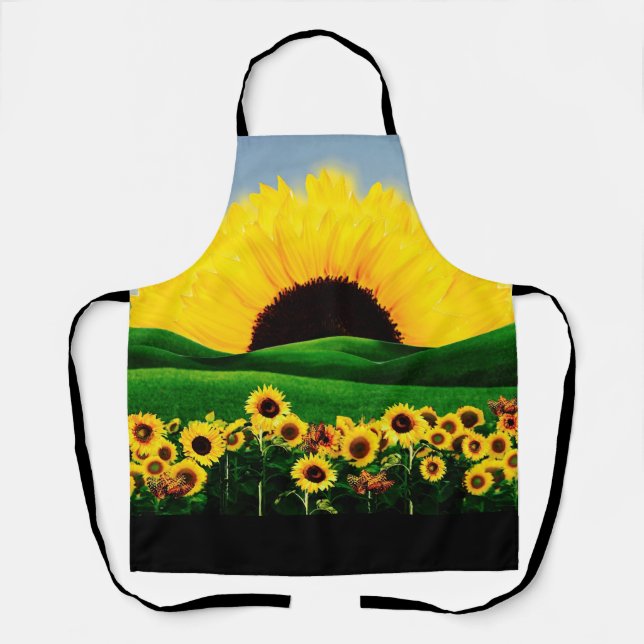 SUNFLOWER COUNTRY HILL APRON (Front)