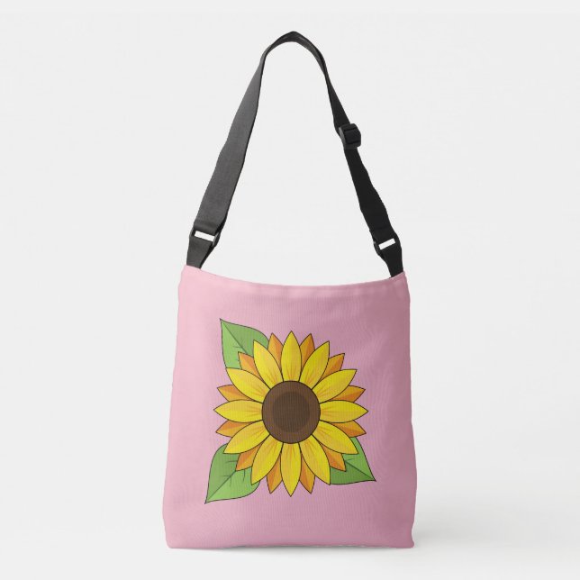 Sunflower Crossbody Bag (Front)