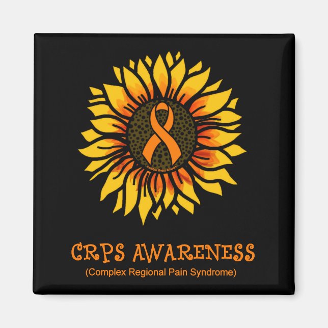 Sunflower...CRPS Magnet (Front)