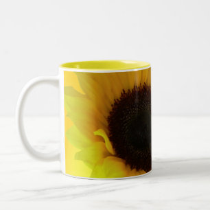 Sunflower Cups Mugs Sunny Yellow Sunflower Cups