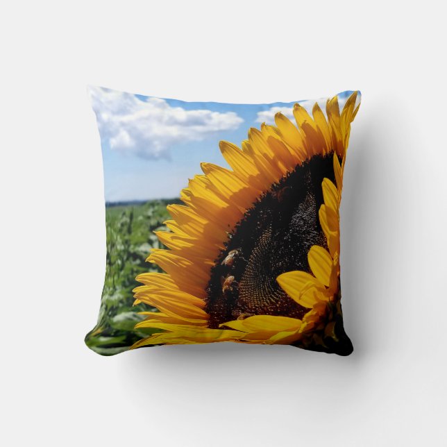 Sunflower Cushion (Front)