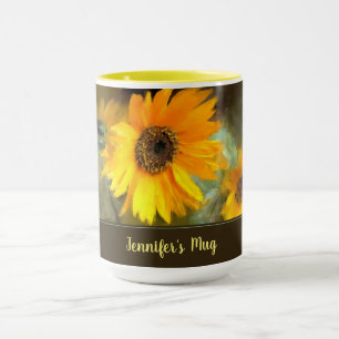 Sunflower Custom Combo Mug