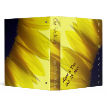 Sunflower Custom Wedding Album