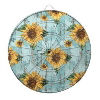sunflower dartboard