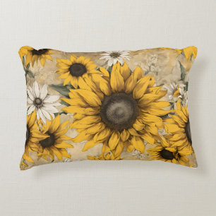 Sunflower Decorative Cushion