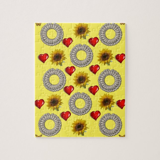Sunflower Decorative Jigsaw Puzzle (Vertical)