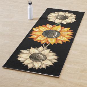 Sunflower Delight Yoga Mat