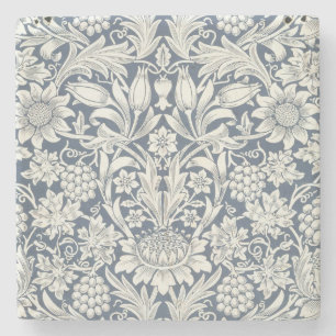 Sunflower Design (by William Morris) Stone Coaster