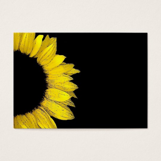 SUNFLOWER DIY Template V3 Business Card