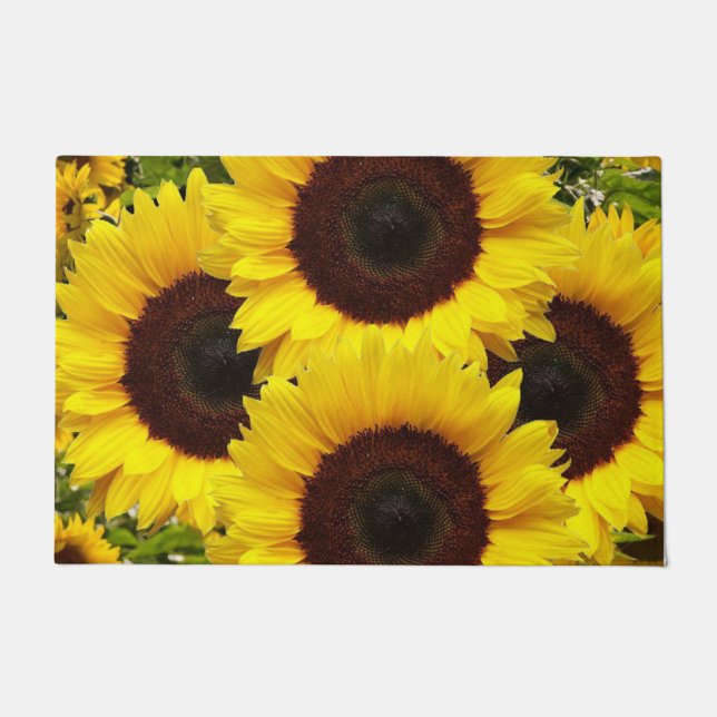 Sunflower Door Mat (Front)