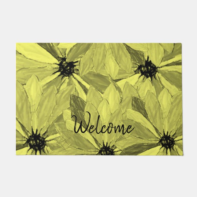 Sunflower Door Mat (Front)