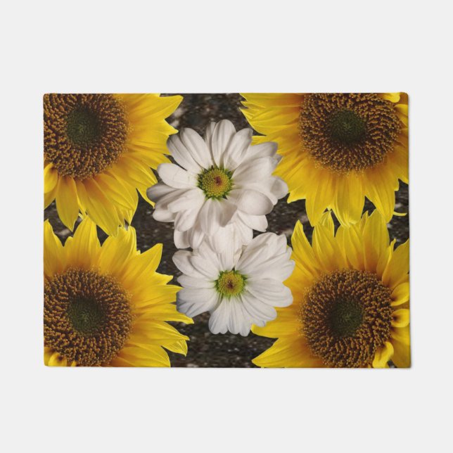 Sunflower Door Mat (Front)
