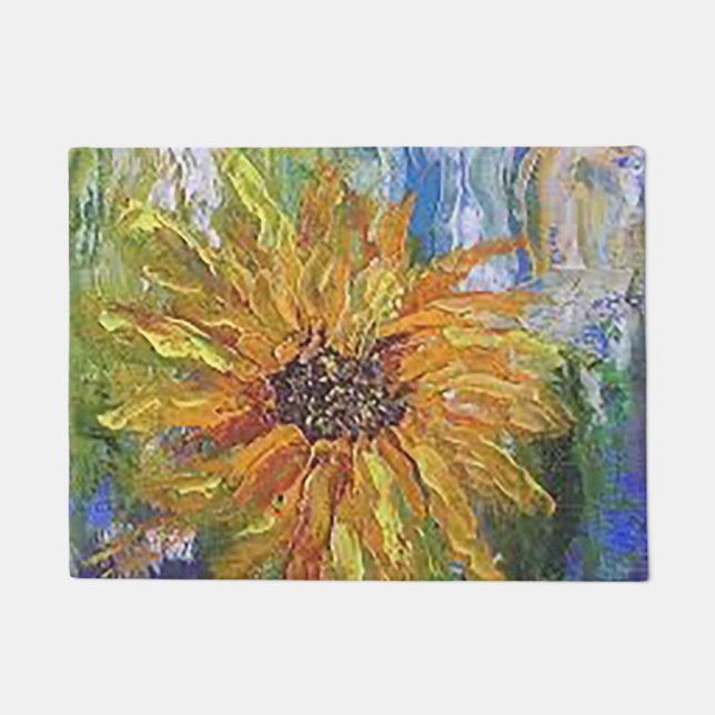 Sunflower Doormat (Front)