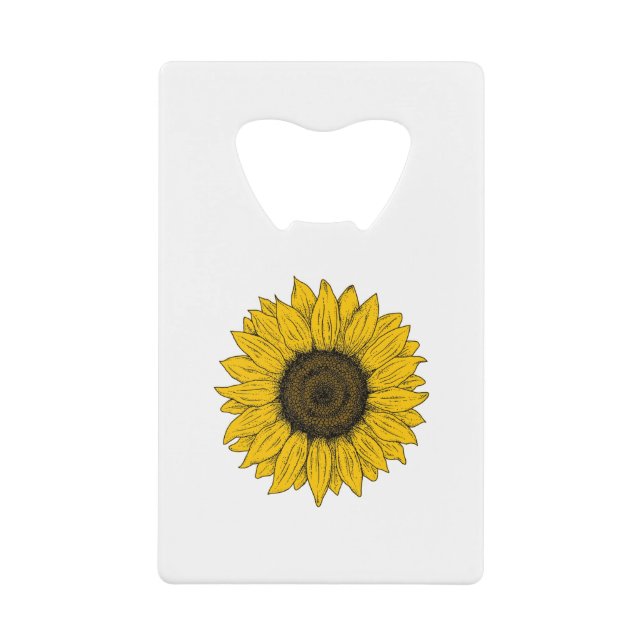 Sunflower Drawing (Front)
