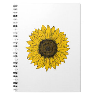 Sunflower Drawing Notebook