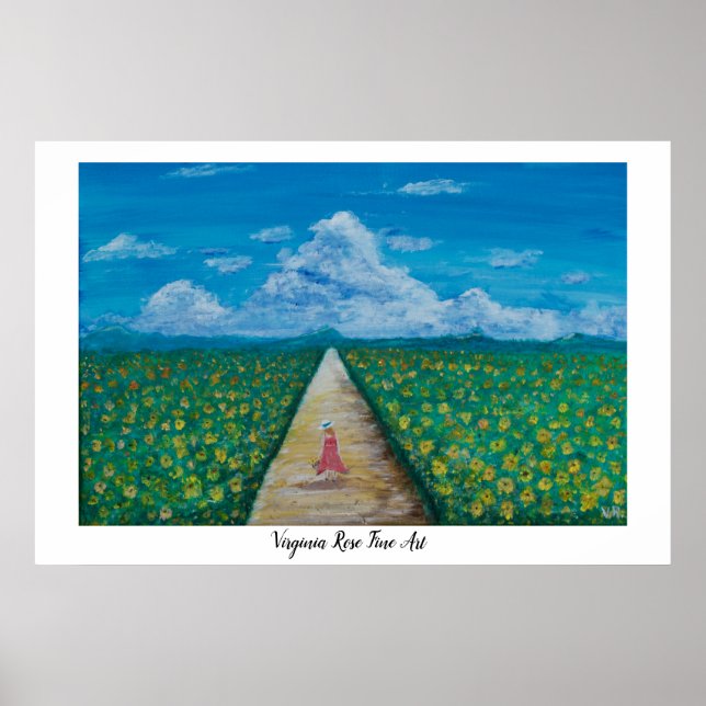 Sunflower dream poster (Front)