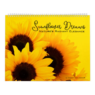 Sunflower Dreams Calendar