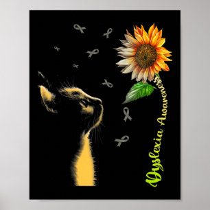 Sunflower Dyslexia Awareness Poster