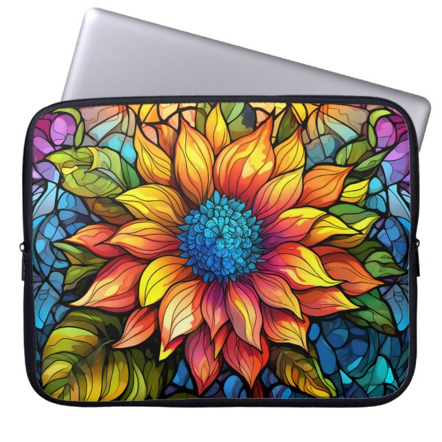 Sunflower Electronics Bag (Front)