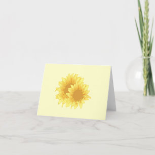 Sunflower Elegance Card