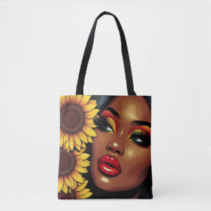 Sunflower Elegance Tote Bag