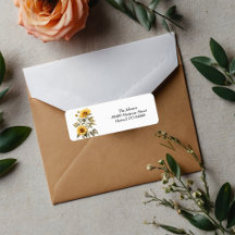 Sunflower Elegant Boho Floral Baby Shower