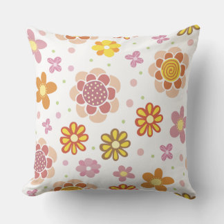 sunflower embroidery pattern cushion