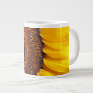 Sunflower Face Jumbo Coffee Mug