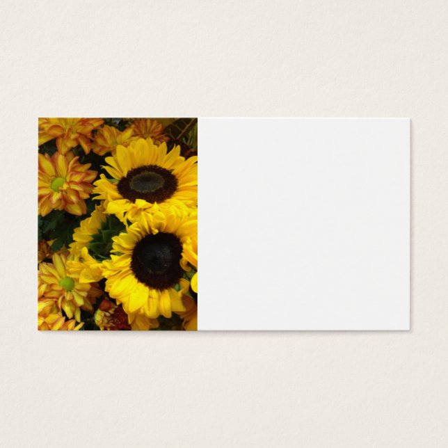 Sunflower Fall Flowers (Front)