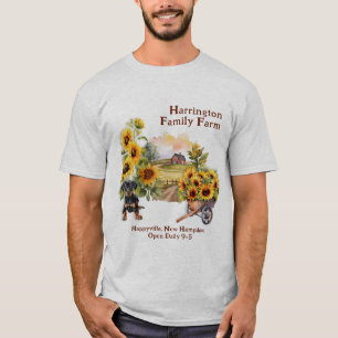 Sunflower Farm Growers Custom Tee