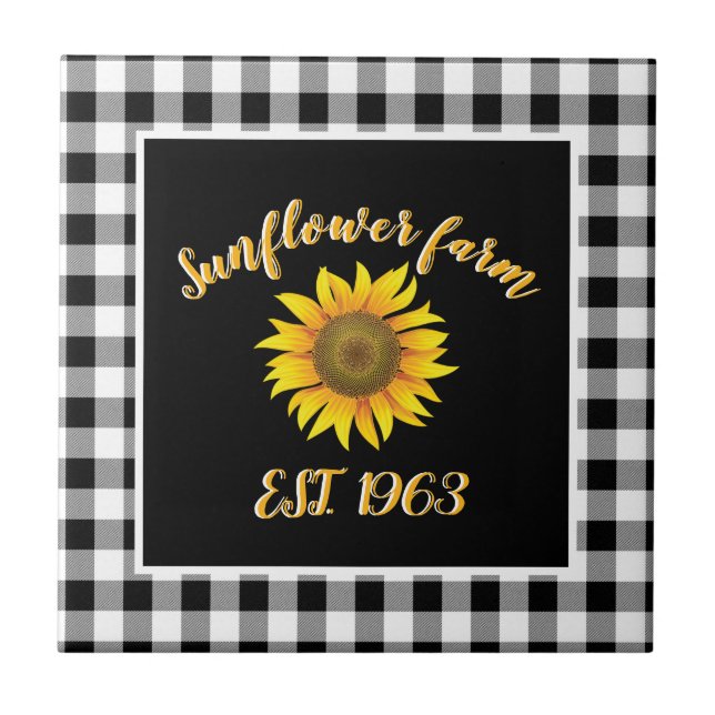 Sunflower farm  tile (Front)
