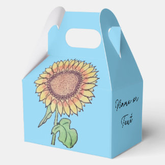 Sunflower Favour Box