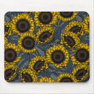 Sunflower field 2 mouse mat